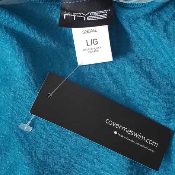 SOLD- Cover Me- Beach Longline Cover-up  Size Large- NWT - Picture 5 of 5